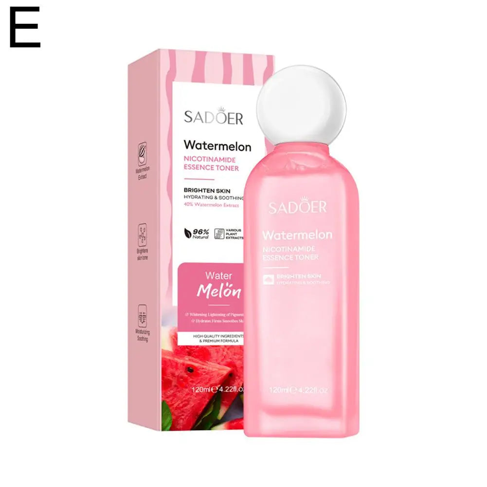 Watermelon Niacinamide Facial Cleanser Essence Cream Toner Eye Cream Lip Balm Moisturizing Nourishing Skin Care