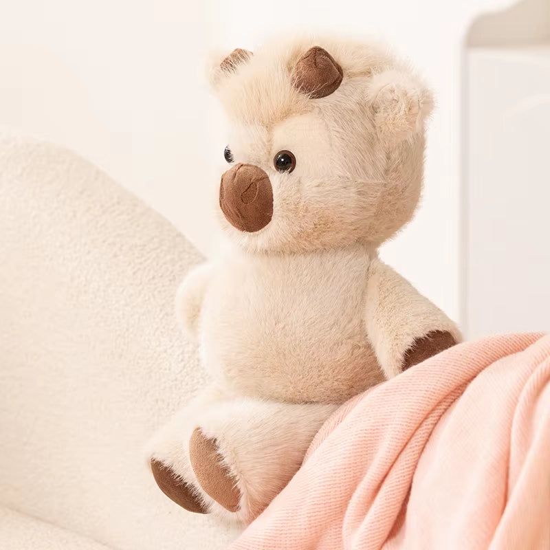 Highland Cow Super Soft Plush Toy Comforter for Kids Birthday Gift 11-30Cm Embroidered