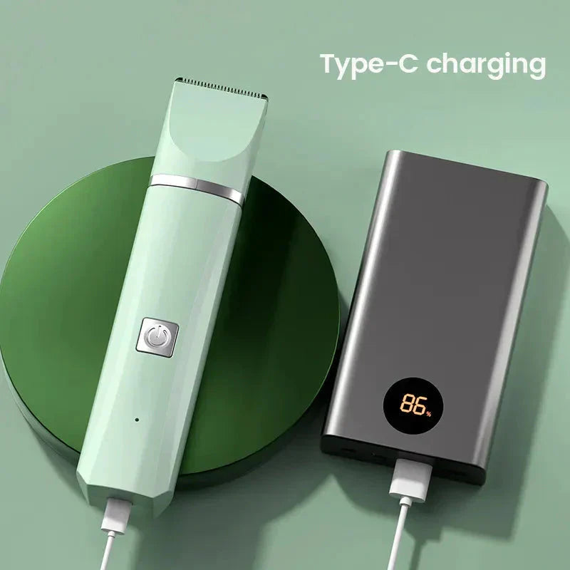 Kit De Aseo Eléctrico Para Mascotas 4 En 1 - Recortador De Pelo, Cortapelo, Lima De Uñas Para Gatos Y Perros