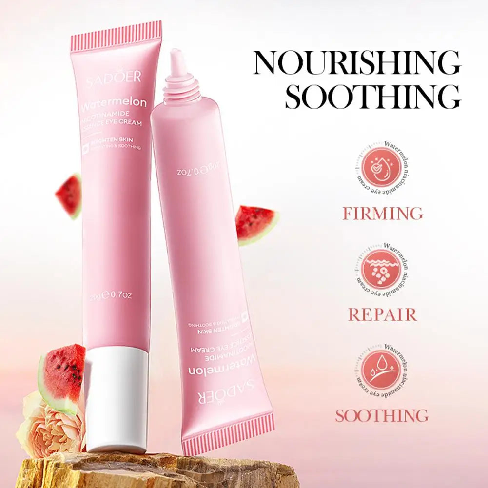 Watermelon Niacinamide Facial Cleanser Essence Cream Toner Eye Cream Lip Balm Moisturizing Nourishing Skin Care