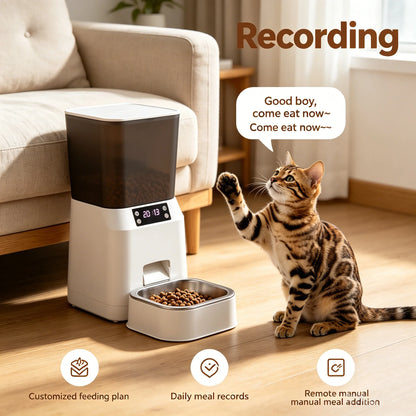 Pet Feeder,Automatic Feeder,Timed Feeder,Portion Control Feeder,Remote Control Feeder,Smart Phone Feeder